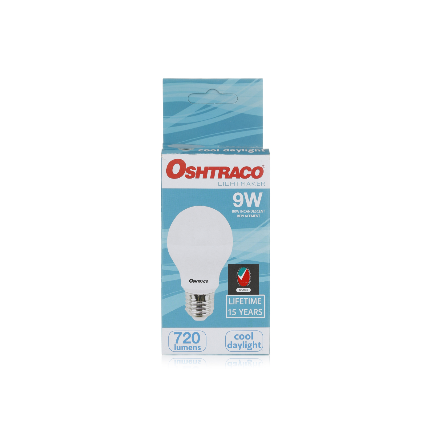 Oshtraco LED Bulb Cool Day Light 9w
