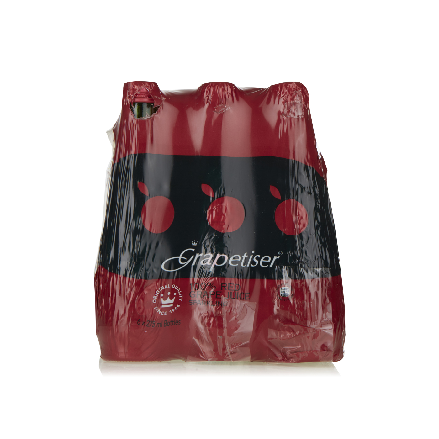 Grapetiser Sparkling Red Grape Juice 6 x 275ml