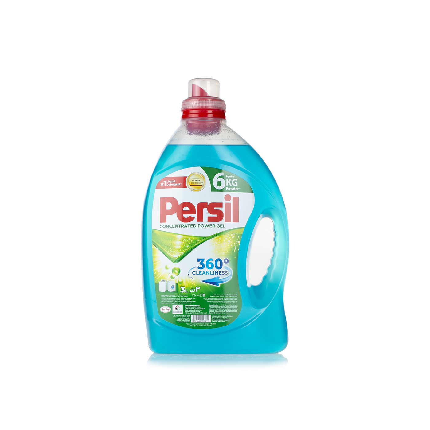 Persil Concentrated Power Gel Low Foam 3 litre