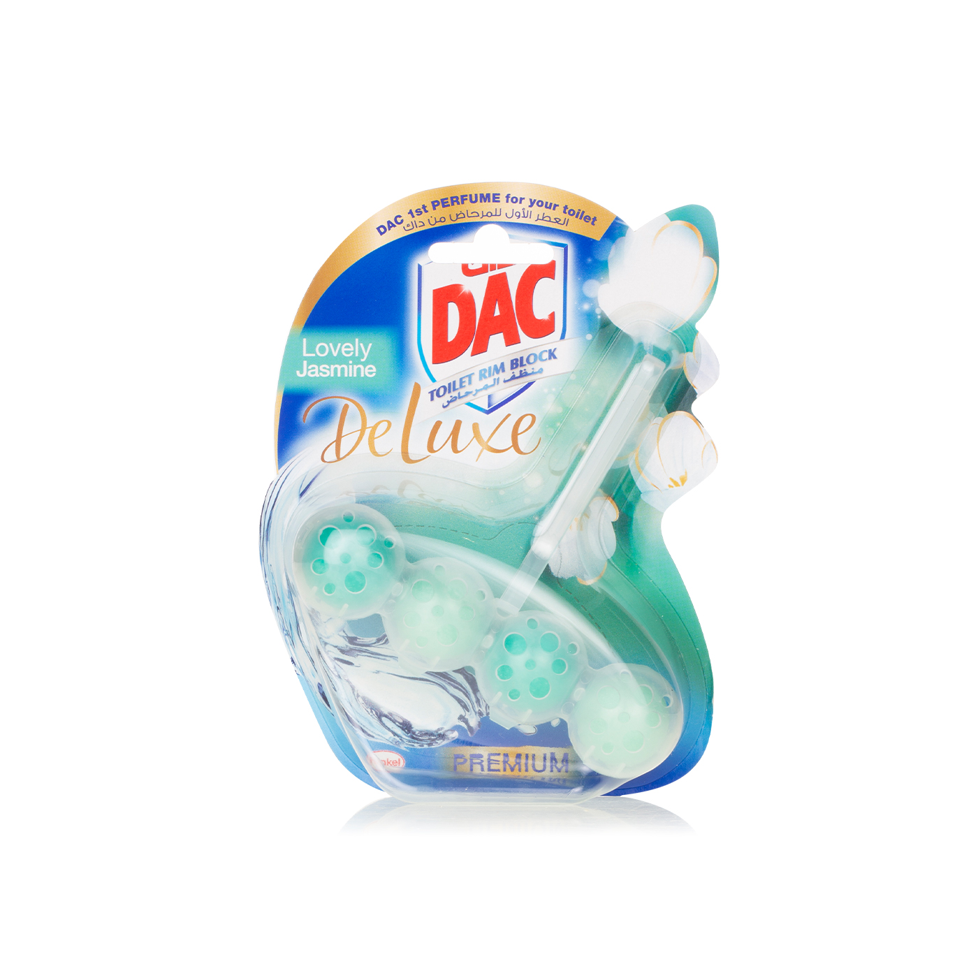 Dac Deluxe Rim Block Toilet Cleaner Jasmine 50g