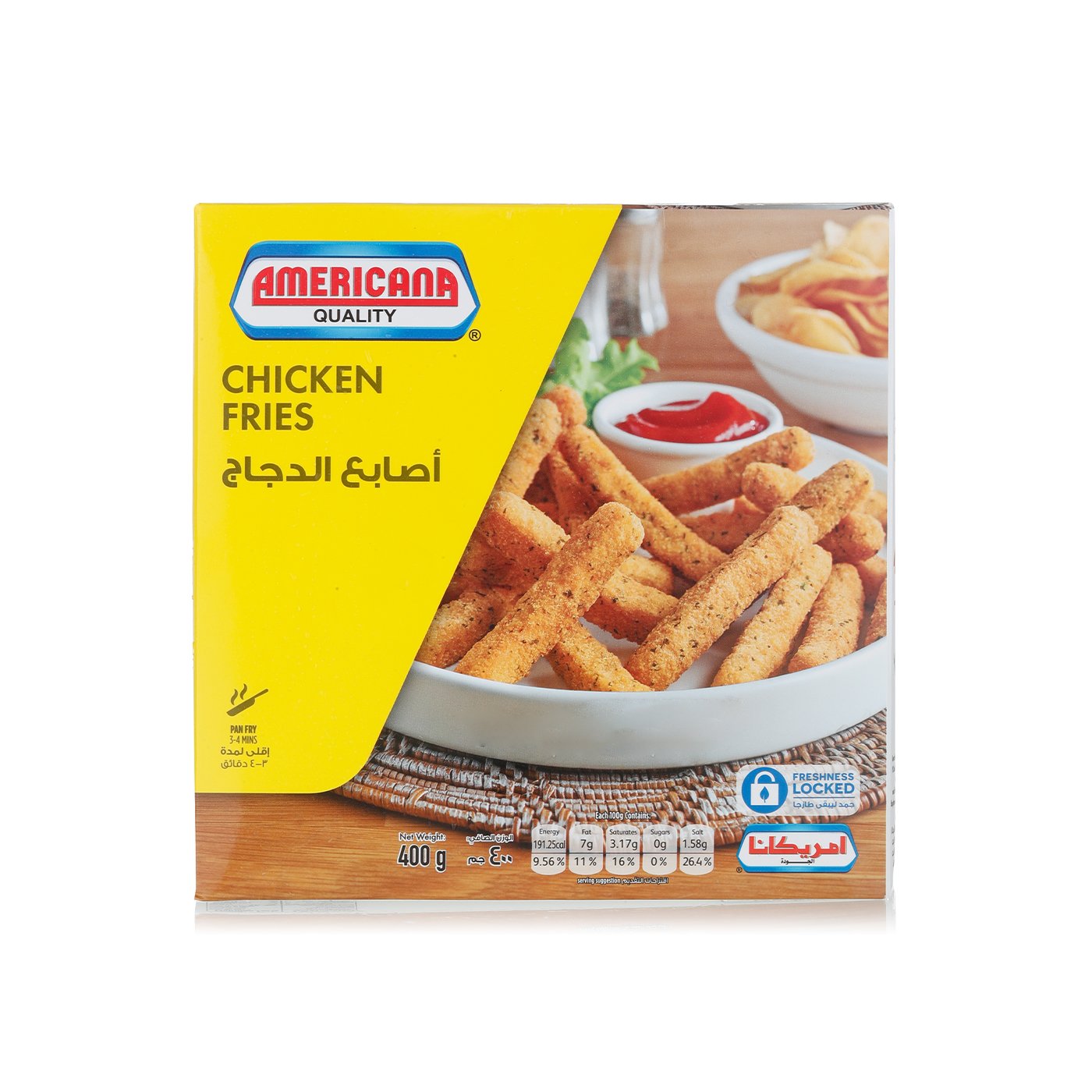 Americana Frozen Chicken Fries 400G