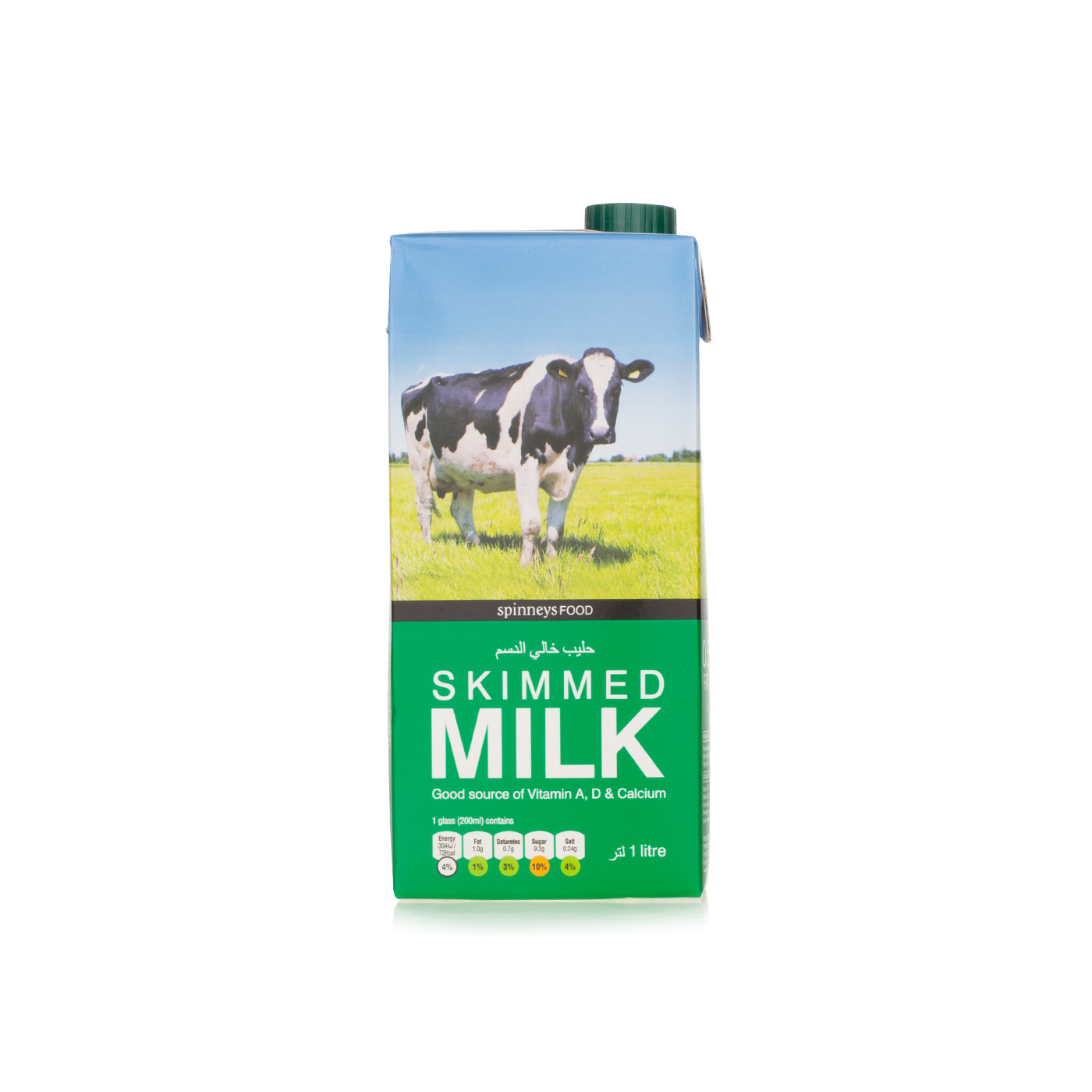 Spinneysfood Uht Skimmed Milk 1 litre