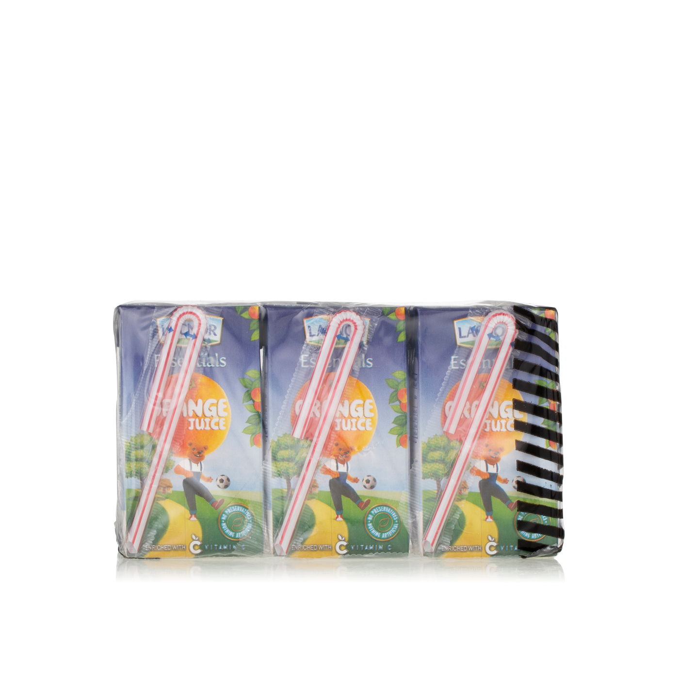 Lacnor Essentials Orange Juice 6 x 125ml