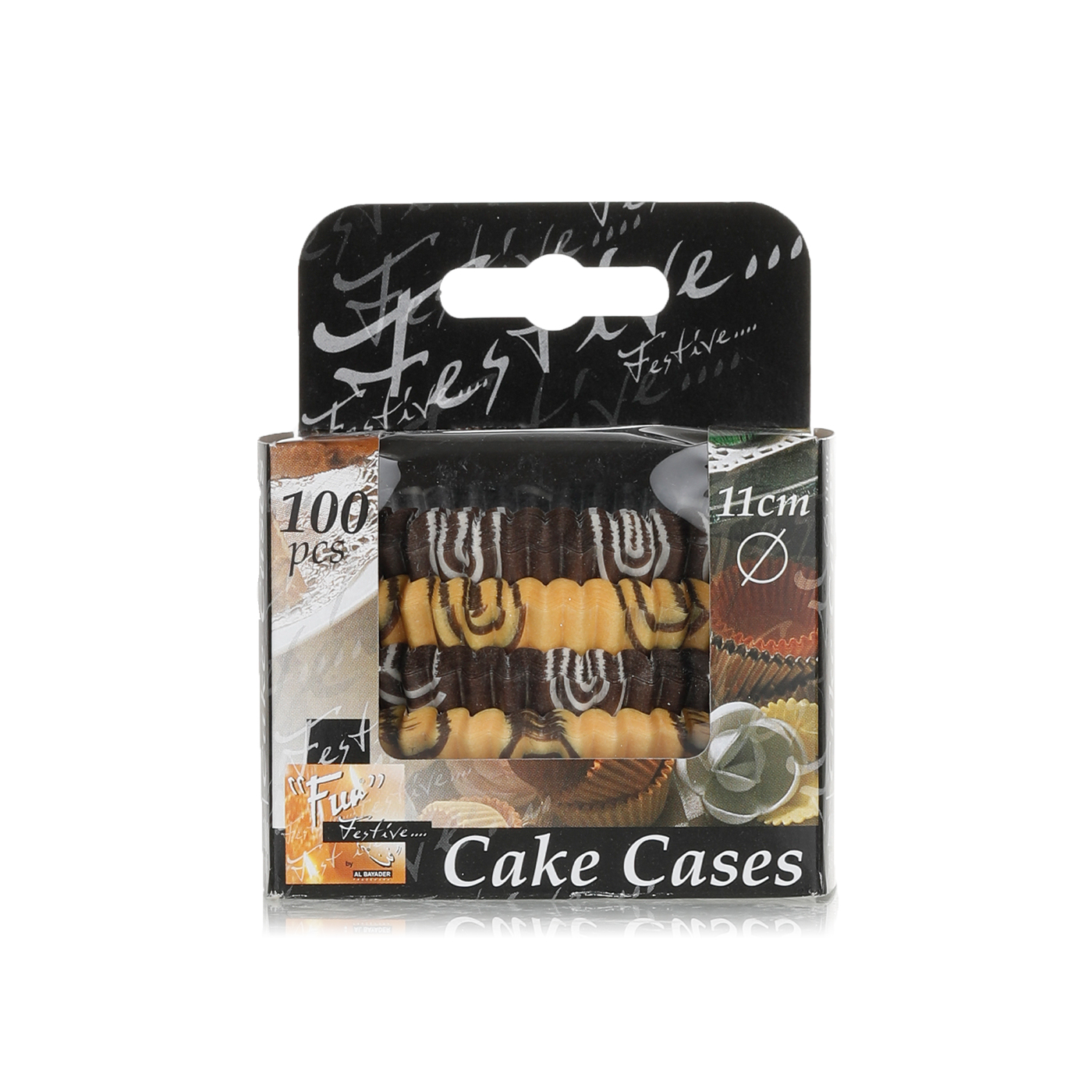 Fun Printed Baking Cases 11cm x 100
