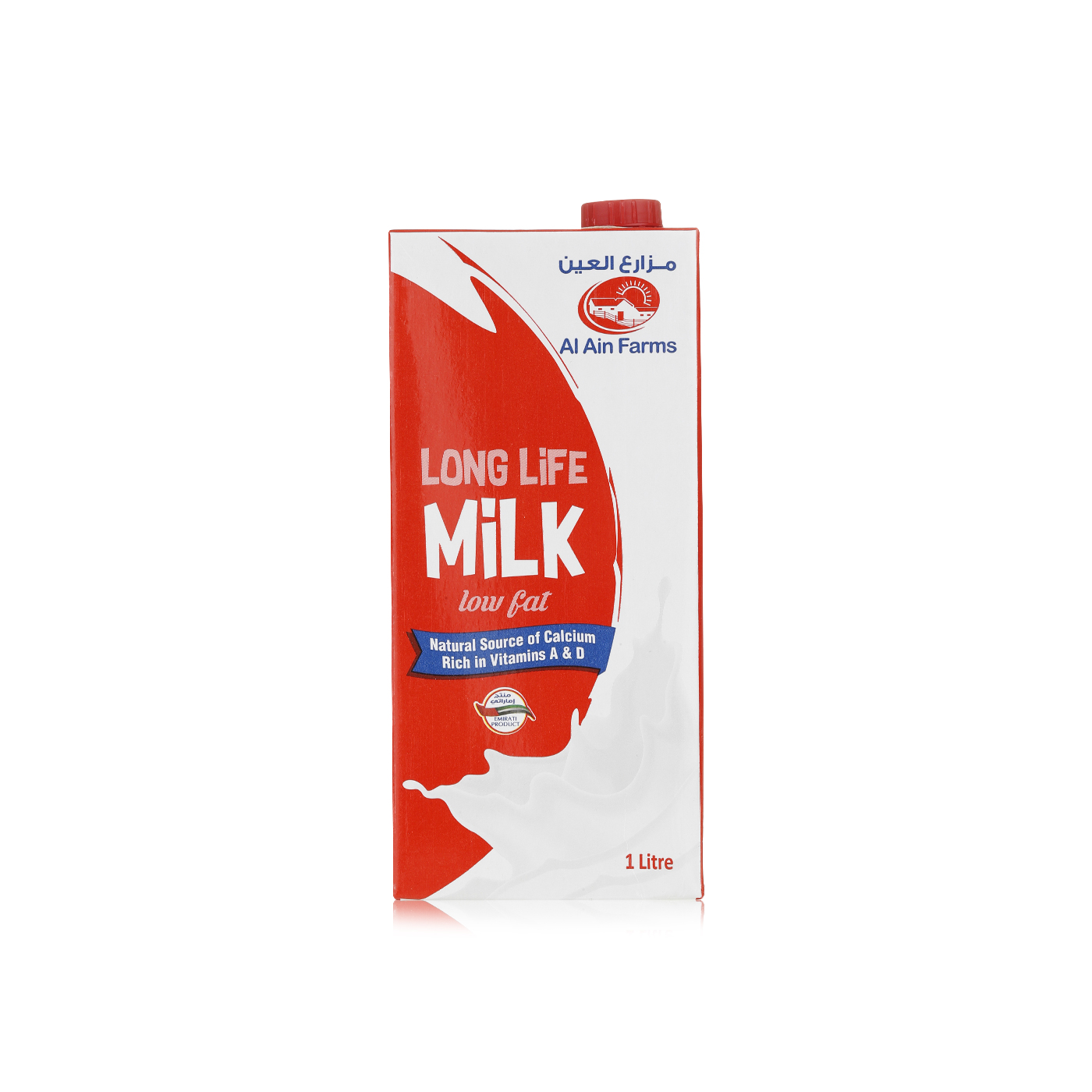 Al Ain Farms Low Fat Uht Milk 1 litre