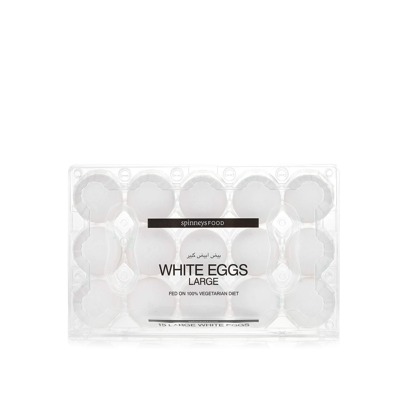 Spinneysfood Large White Eggs x 15