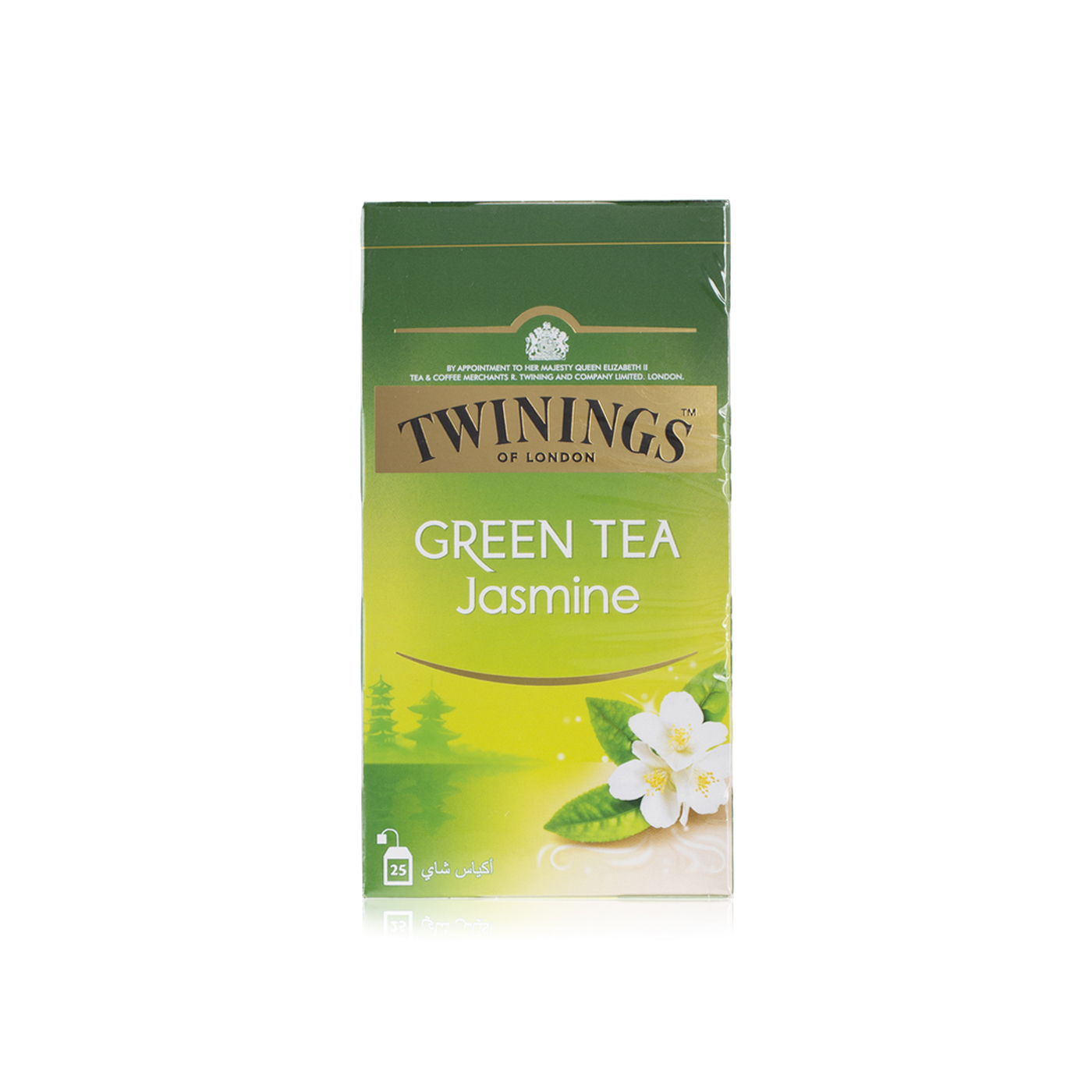 Twinings Goldline Green Tea and Jasmine 25s 50g
