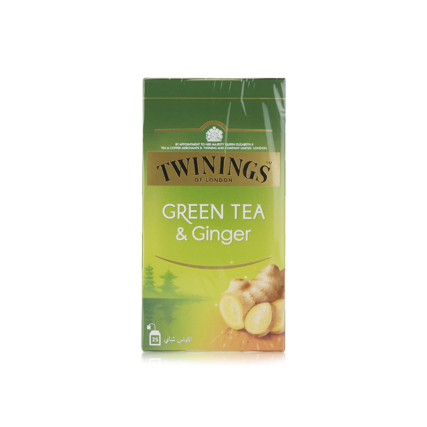 Twinings Green Tea and Ginger 25s