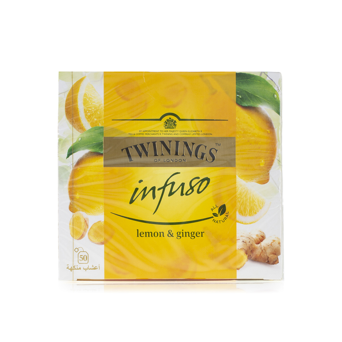 Twinings Infuso Lemon & Ginger 50s