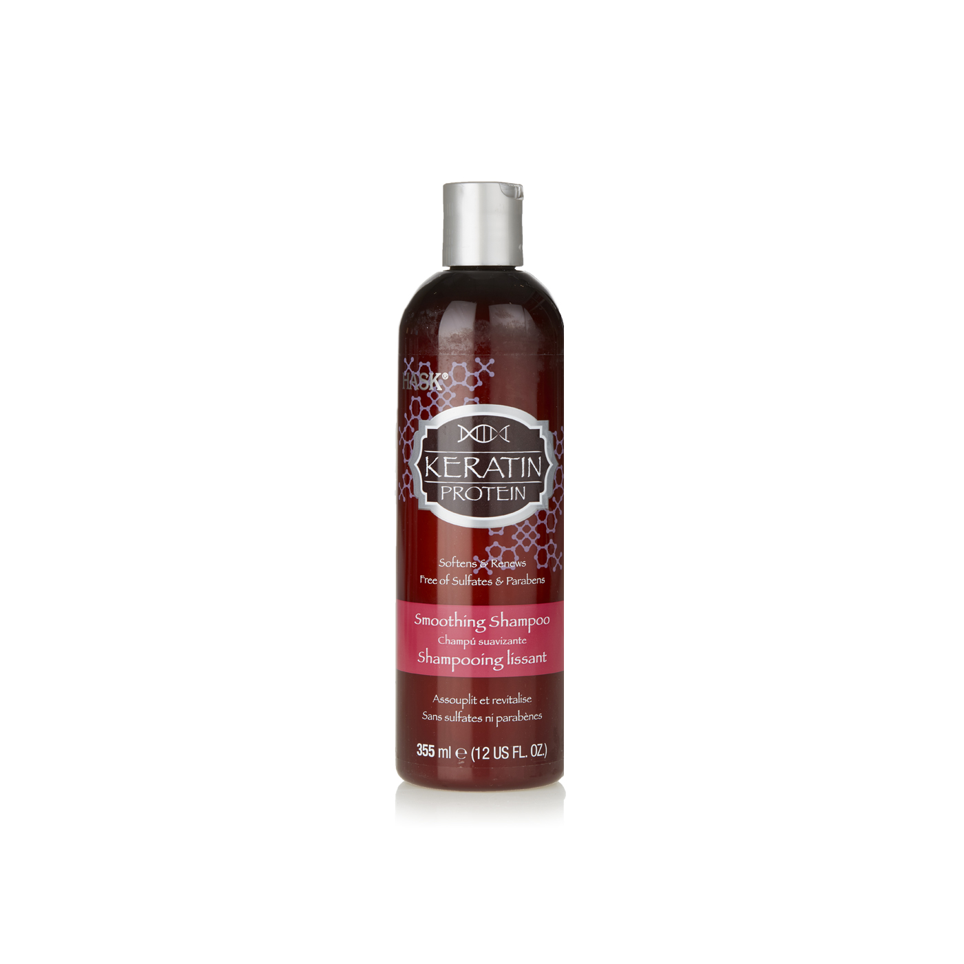Hask keratin smooth shampoo 355ml Spinneys UAE