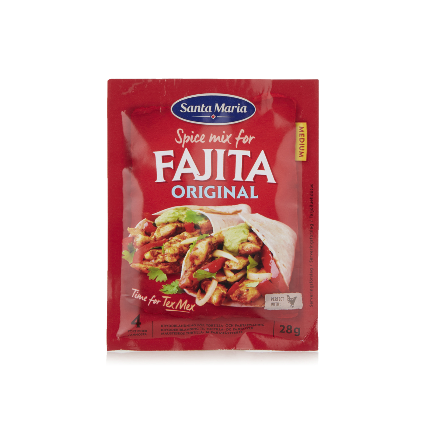 Santa Maria Original Fajita Spice Mix 28g Spinneys Uae 7671