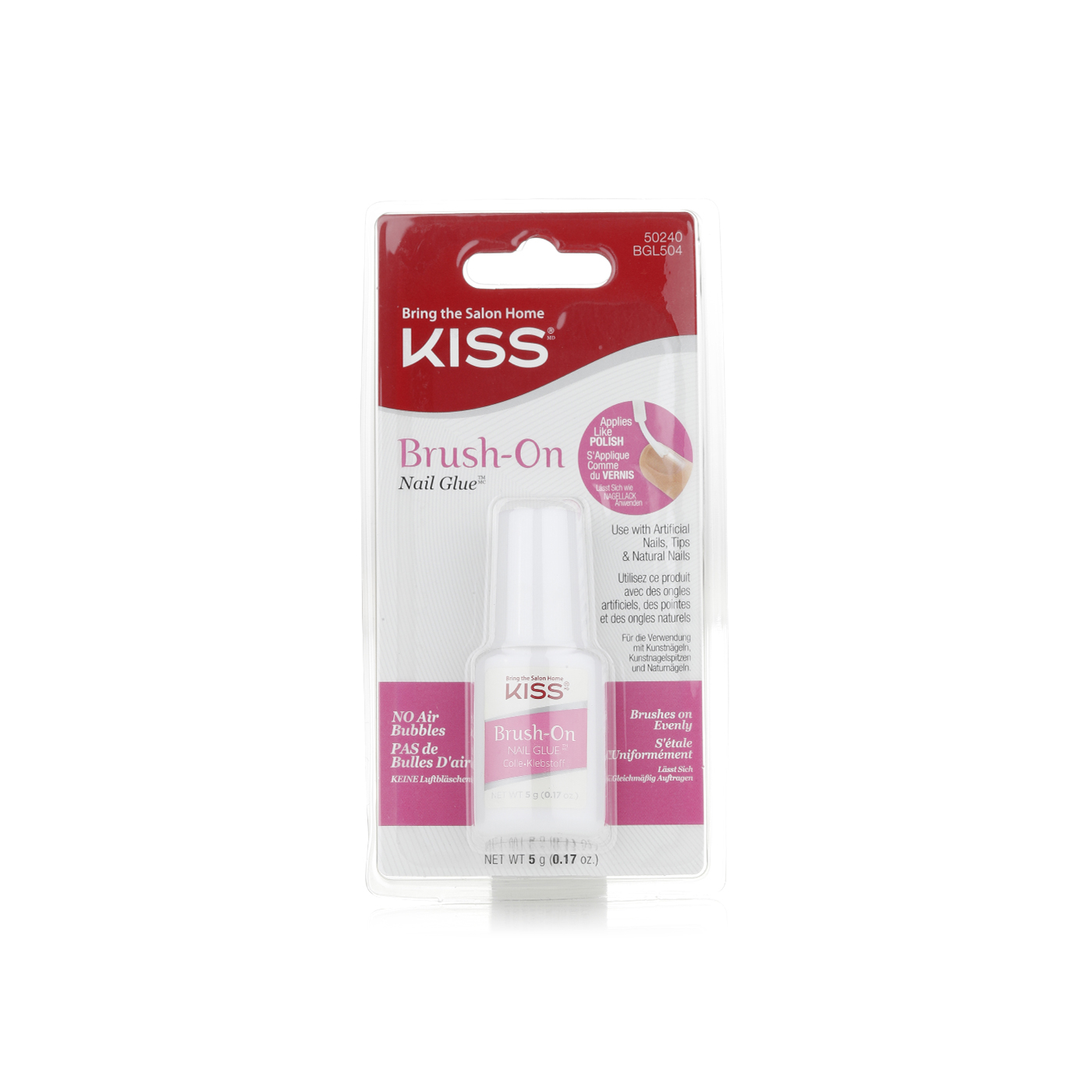 Kiss brush on nail glue - Spinneys UAE