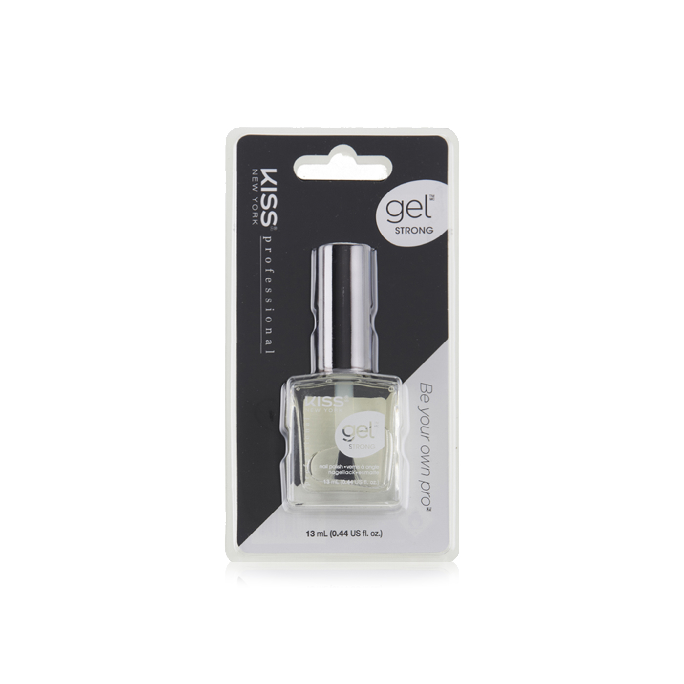 Kiss Gel strong top coat nail polish 13ml