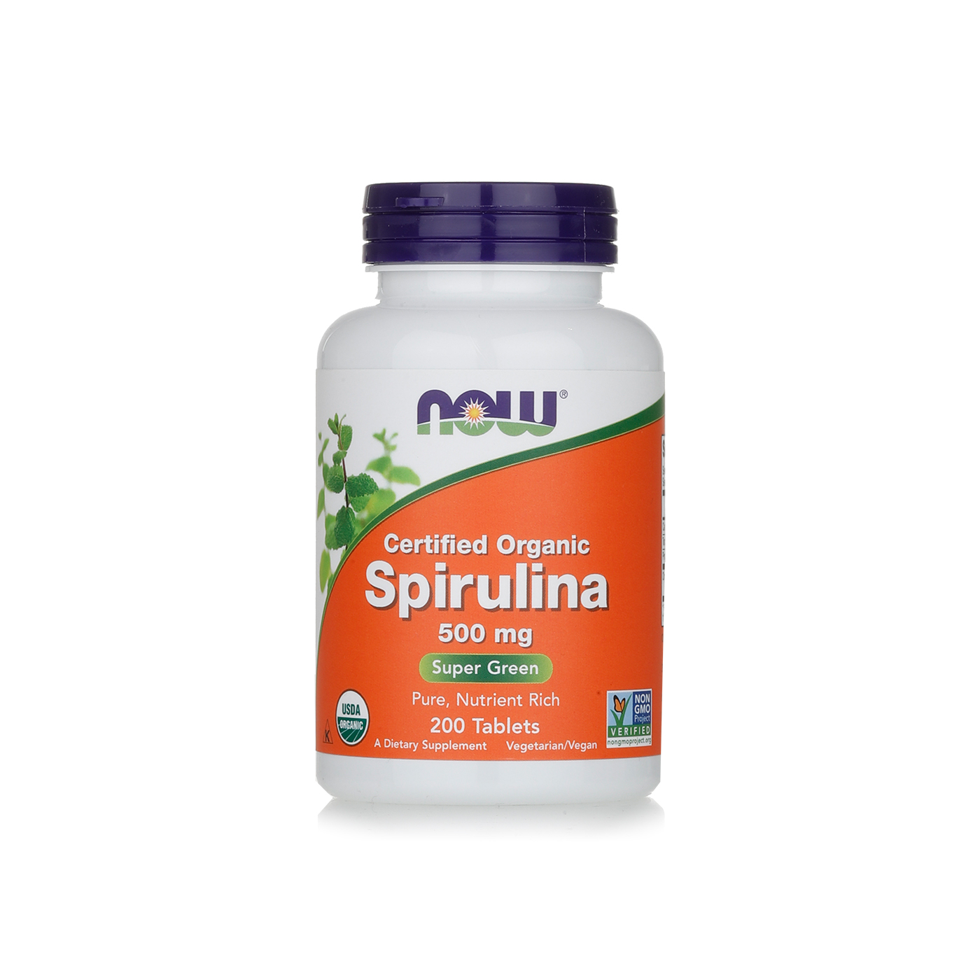 Now organic spirulina 500mg tablets x200 Spinneys UAE