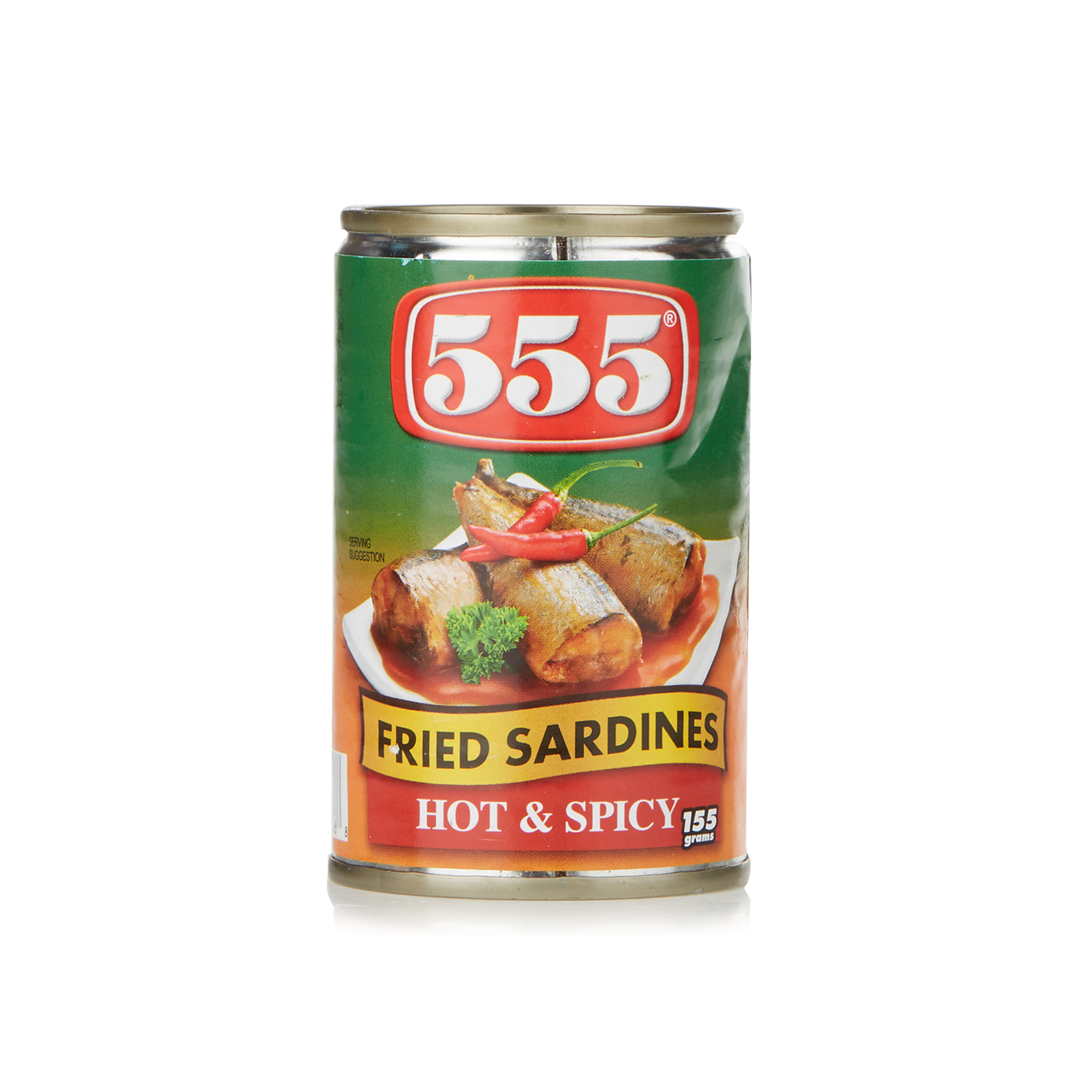555 Hot and Spicy Fried Sardines 155g