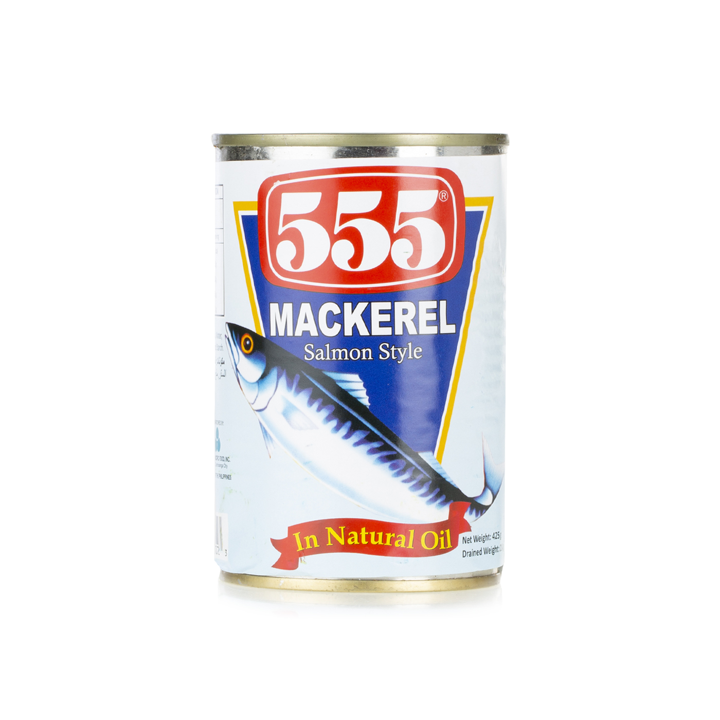 555 Mackerel in Natural Oil 425g