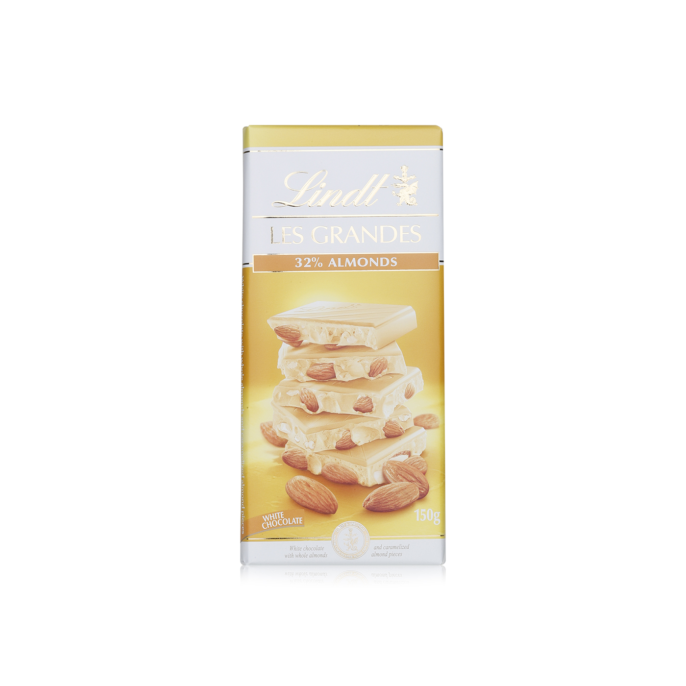 Lindt Les Grandes Almond White Chocolate 150g