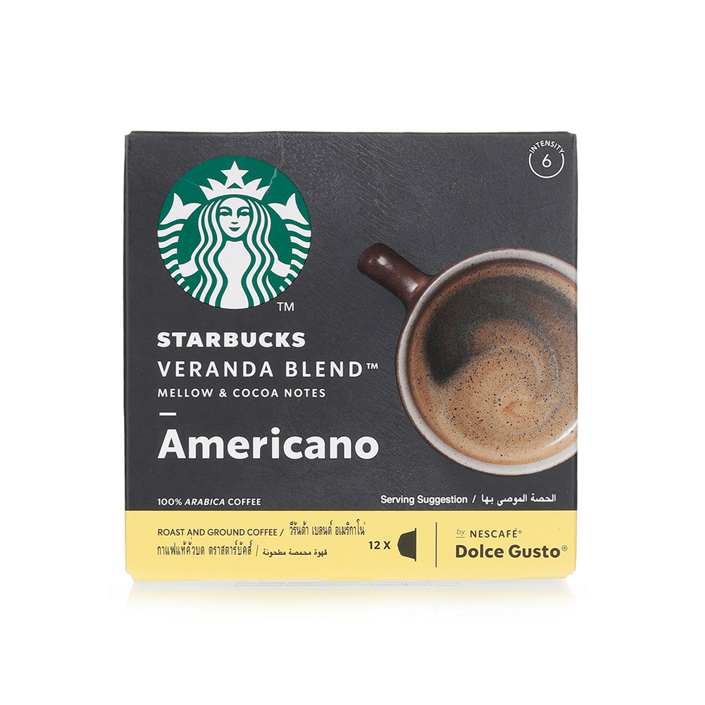 Starbucks Americano Veranda Blend Capsule 102g