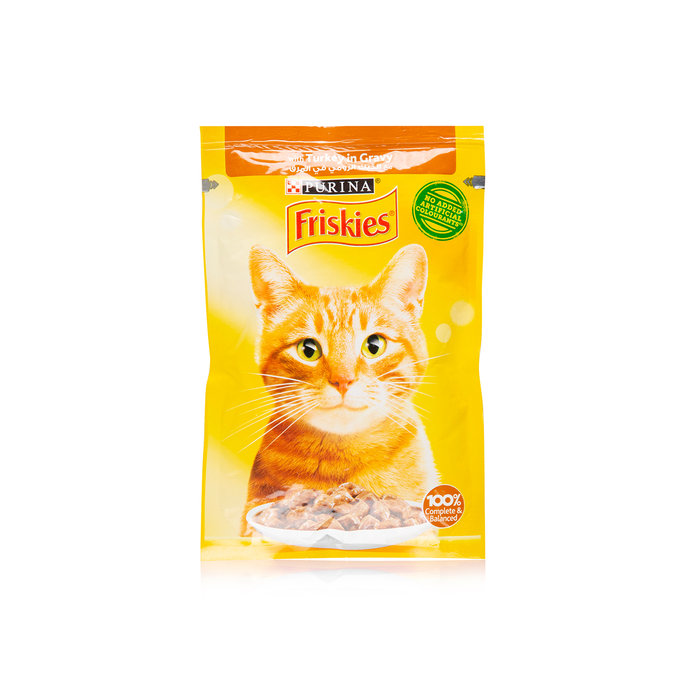 Purina Friskies Turkey in Gravy Pouch Cat Food 85g