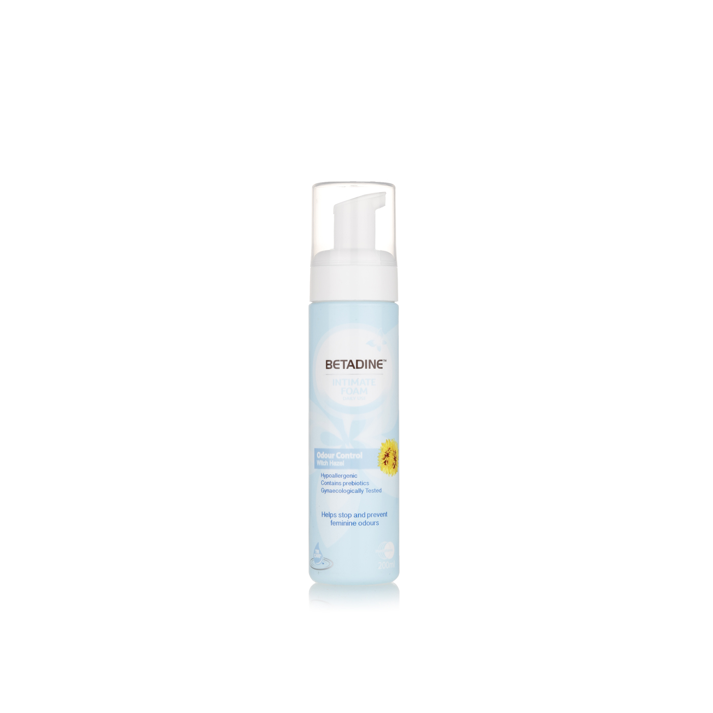 Betadine intimate foam with witch hazel 200ml - Spinneys UAE