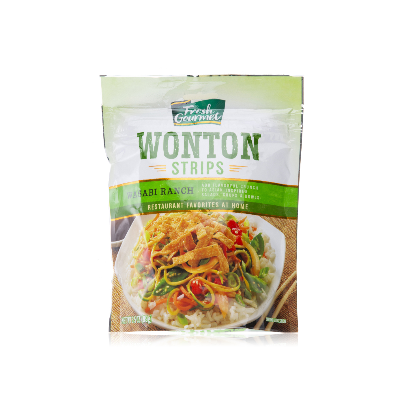 Fresh Gourmet Wonton Strips 99g