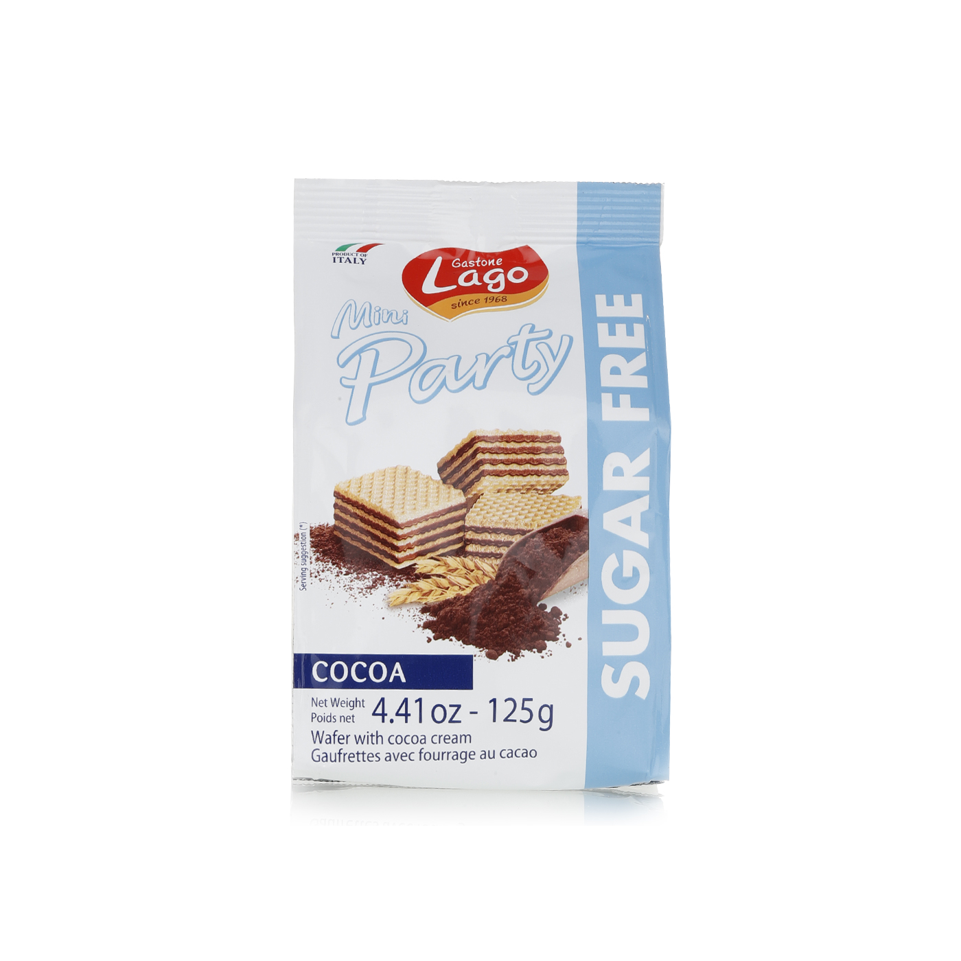 Lago Mini Party Wafer Cocoa 125g