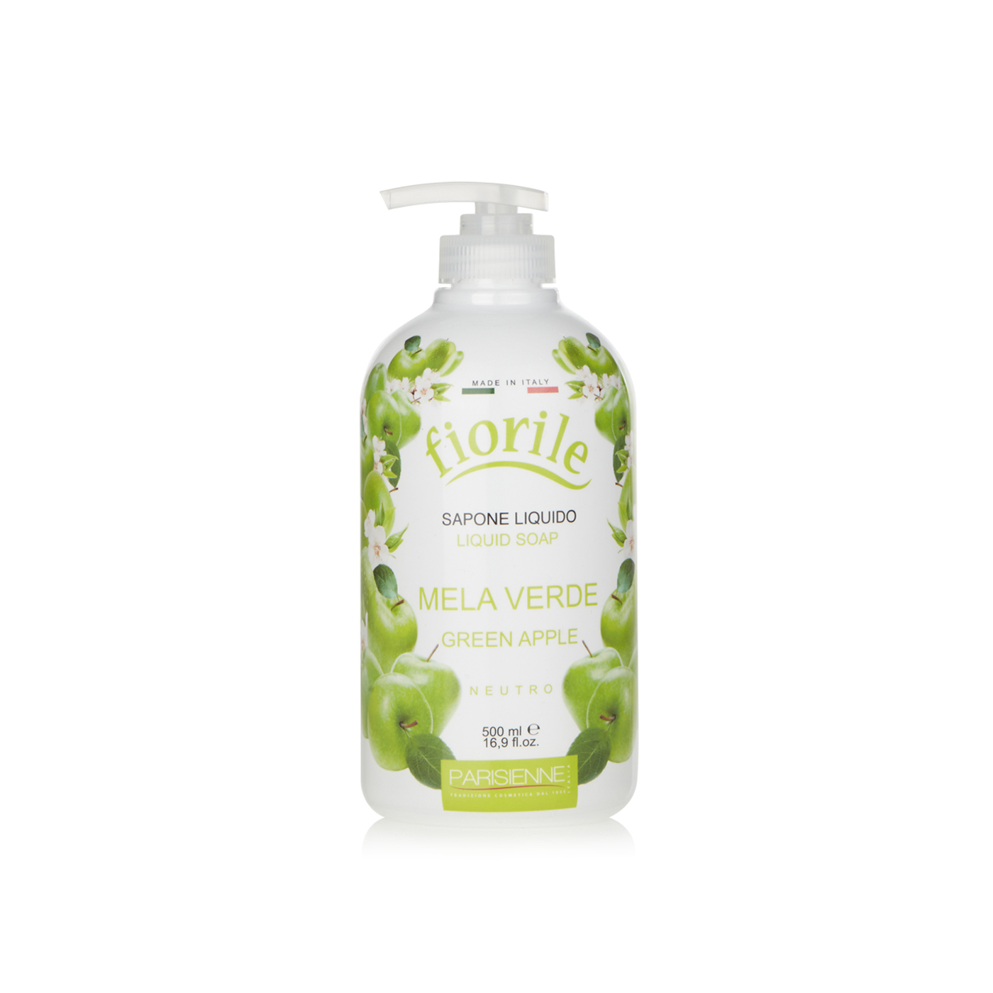 Parisienne Fiorile Liquid Soap with Green Apple 500ml