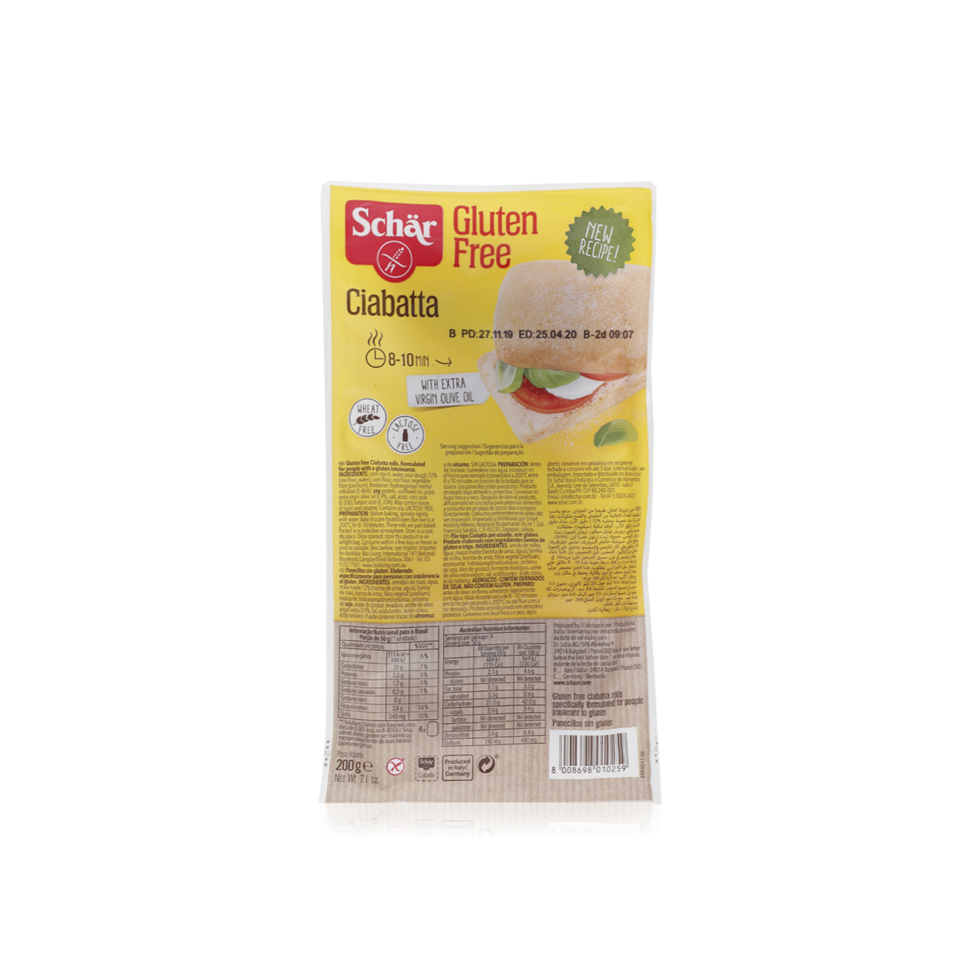 Schar Ciabattine 200g