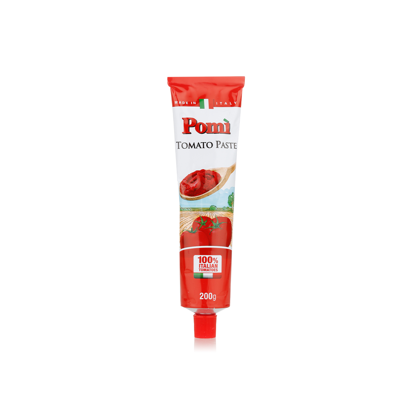 Pomi Italian tomato paste tube 200g Spinneys UAE