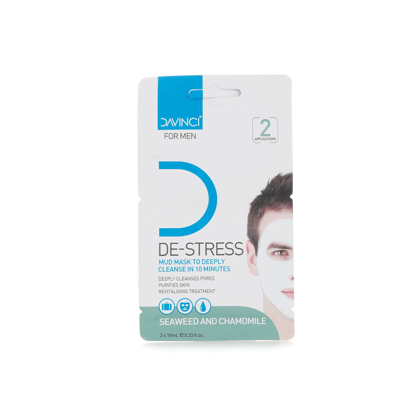 Davinci Mens Destress Mud Mask 20ml