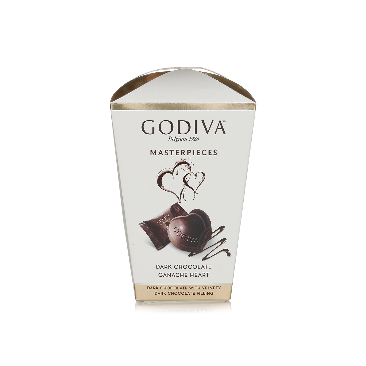 Godiva Masterpieces dark chocolate ganache hearts 118g Spinneys UAE