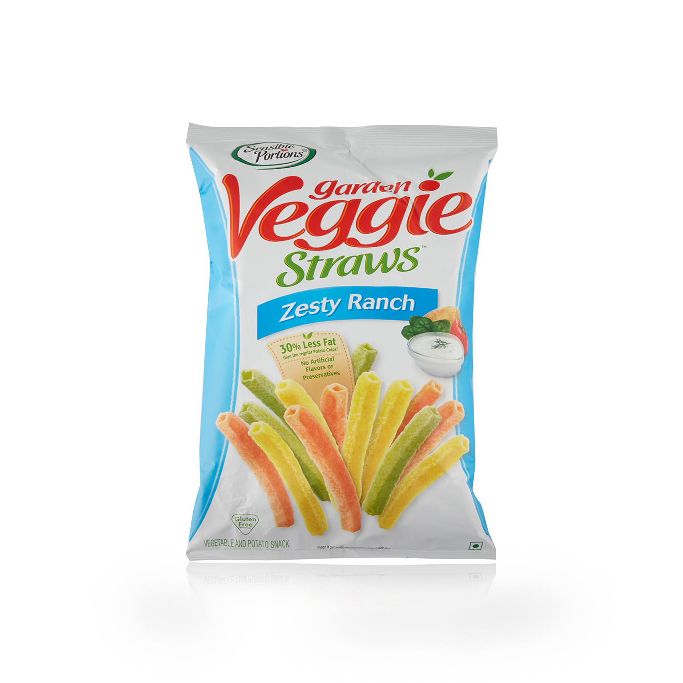 Sensible Portions Garden Veggie Straws zesty ranch 120g Spinneys UAE