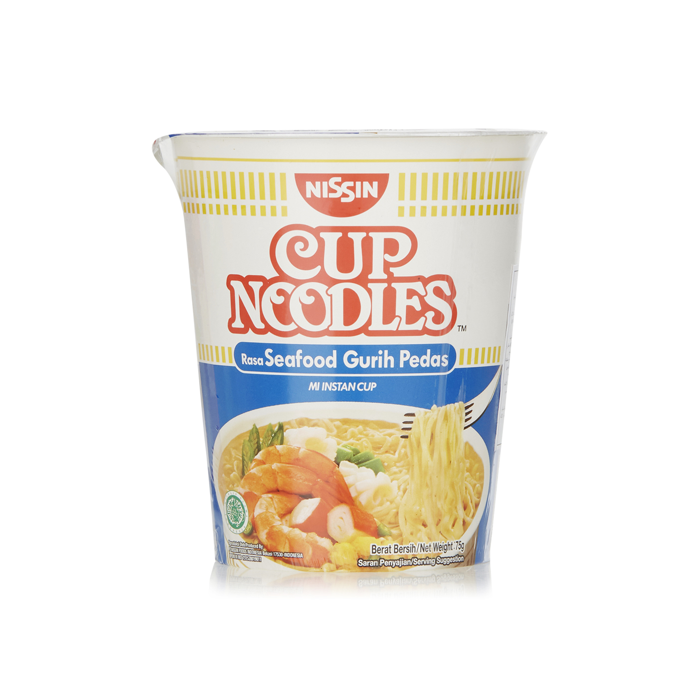 Nissin Cup Noodles Spicy Seafood 75g