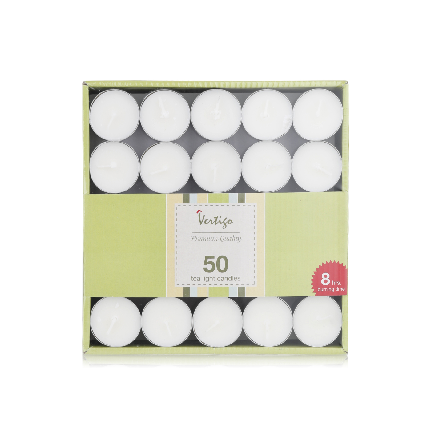 Vertigo tea light candles x50 Spinneys UAE