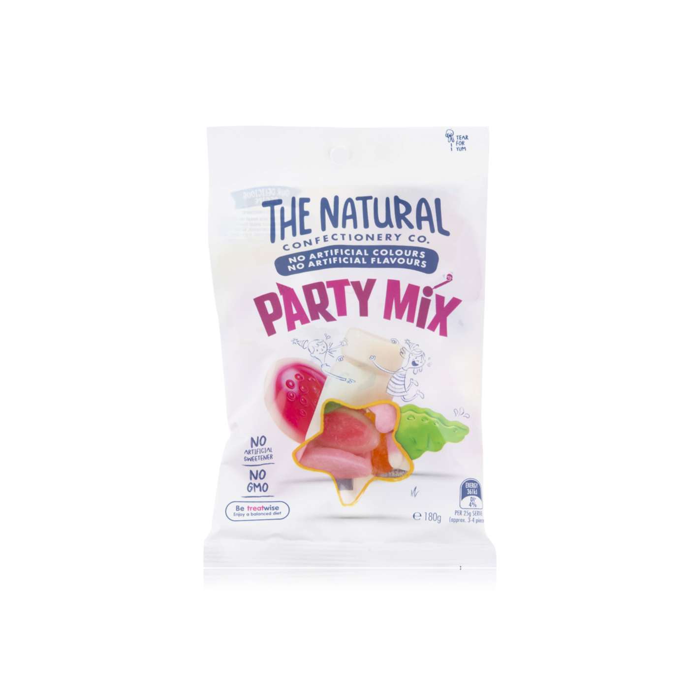 The Natural Confectionery Co. party mix 180g Spinneys UAE