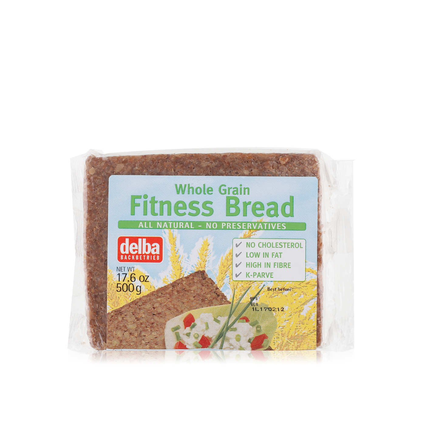 Delba Fitness Bread 500g