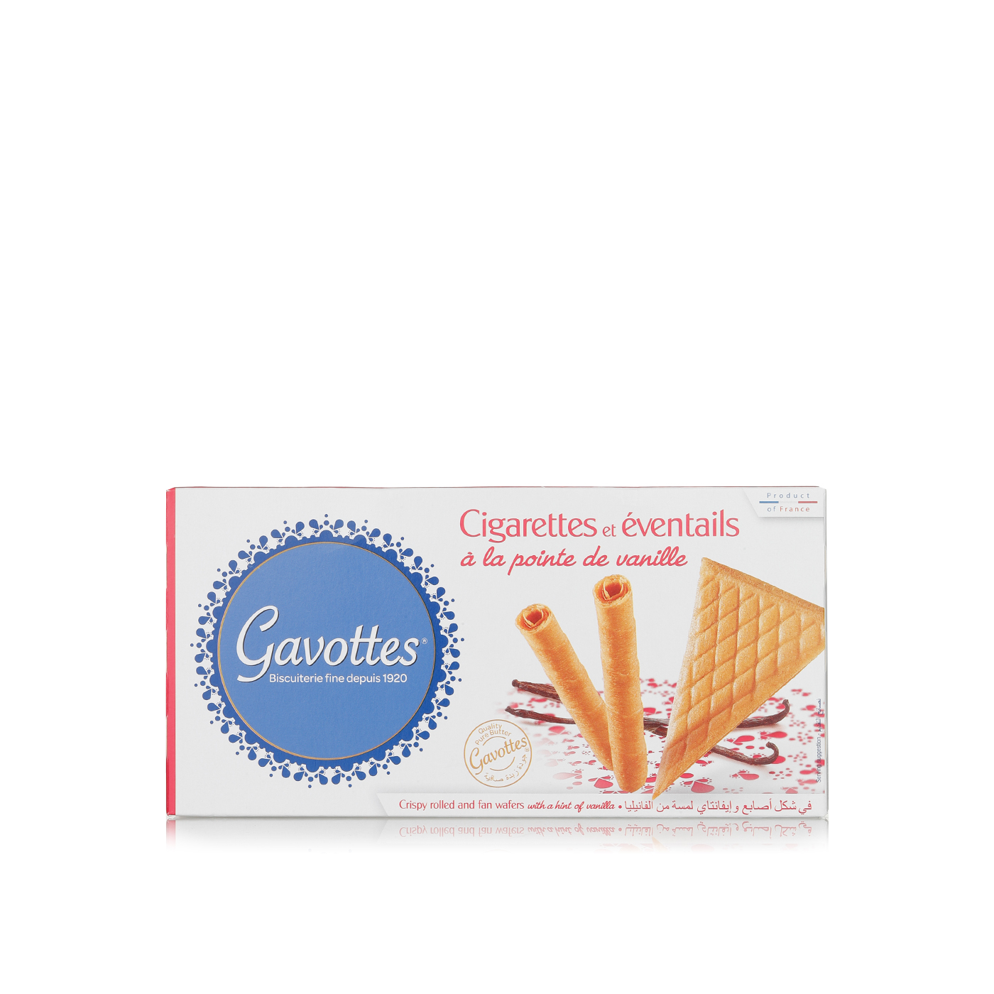 Gavottes Crispy Rolled Fan Wafers 100g