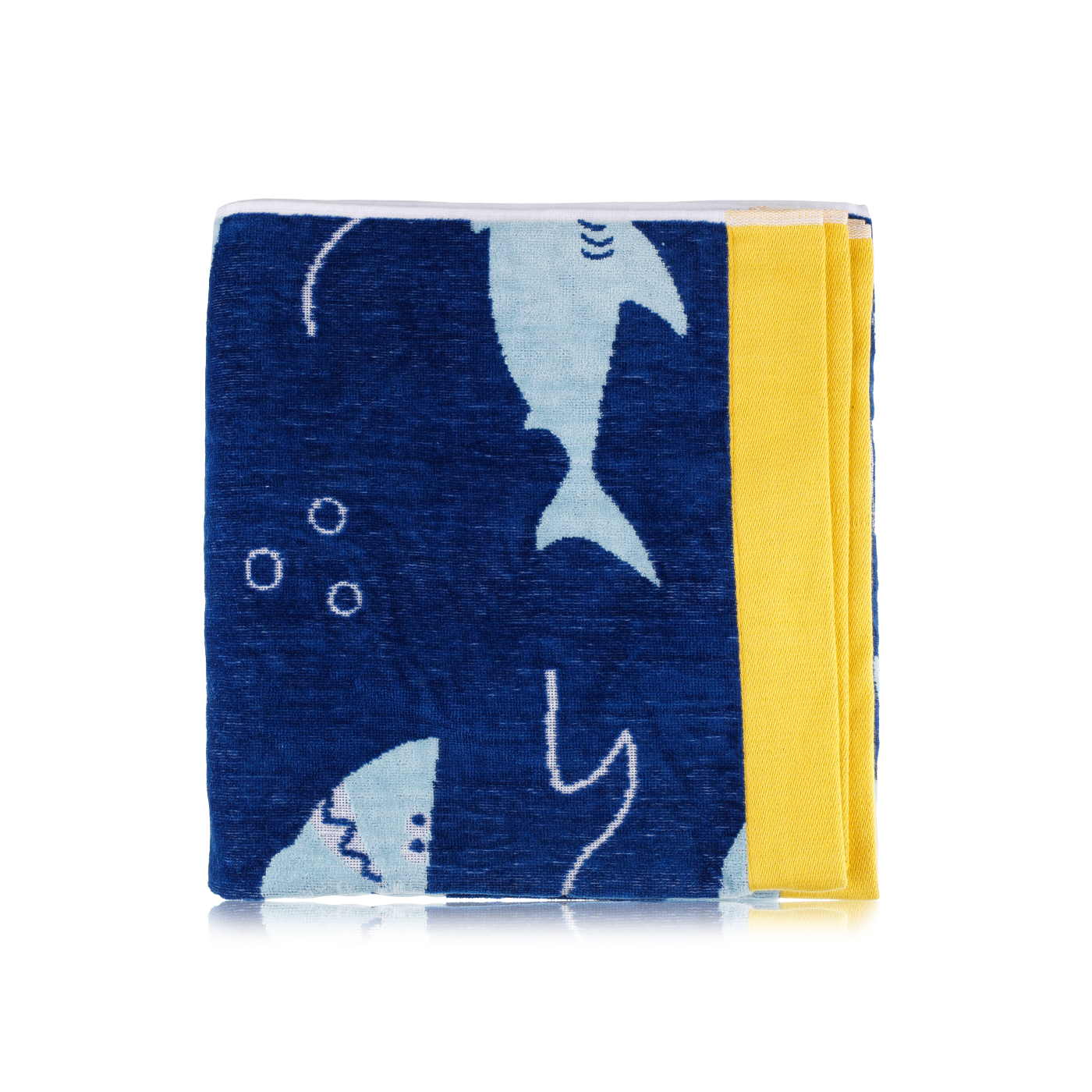 Style Shark Print Beach Towel 76 x 152cm - Spinneys UAE