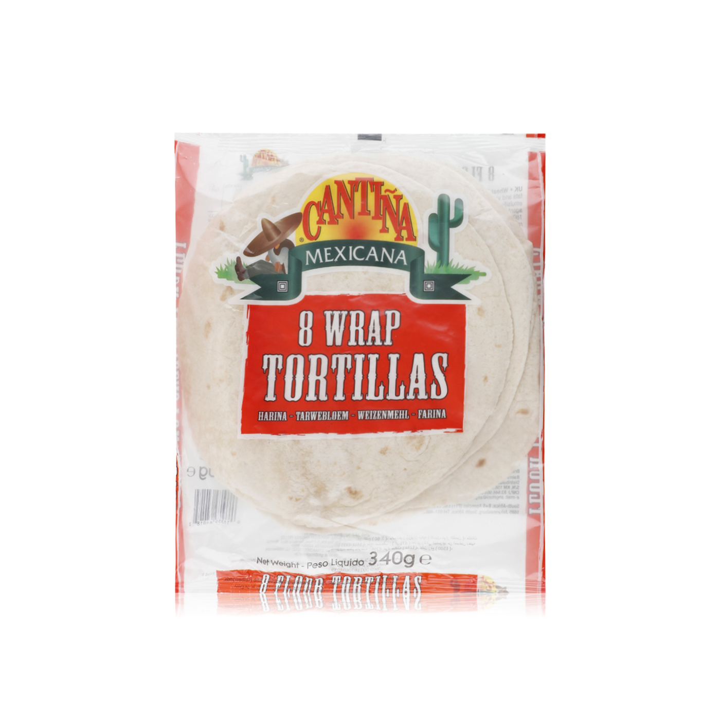 Cantina Mexicana Flour Tortilla 340g
