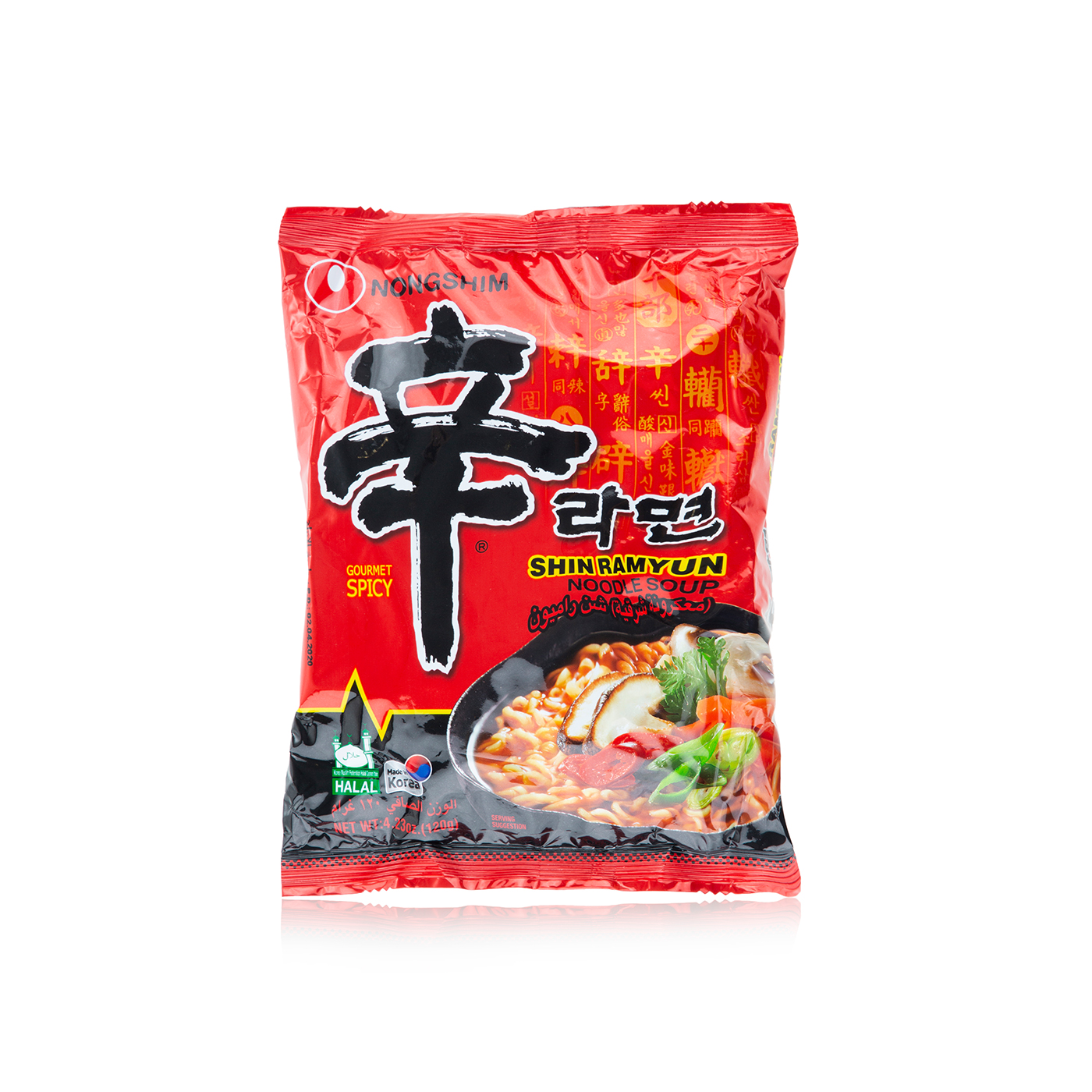 Nongshim Shin Ramyun Spicy Noodles 120g