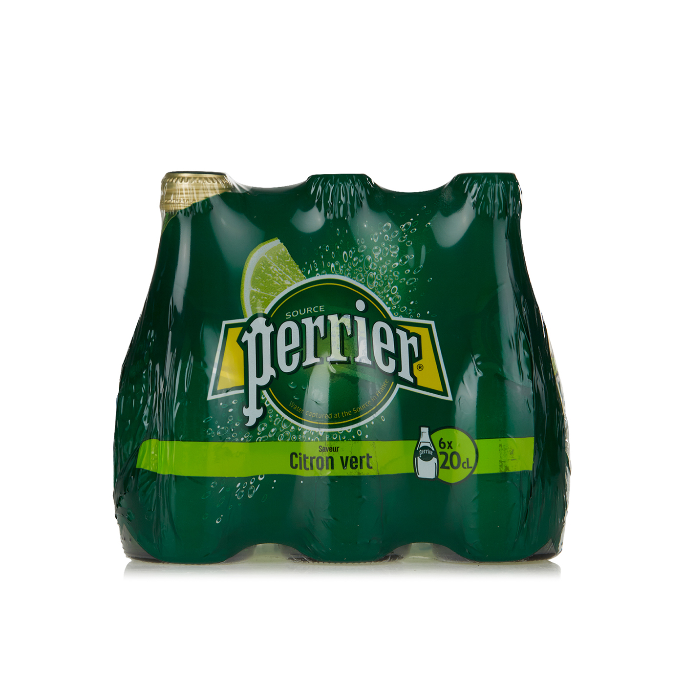 Perrier Mineral Water Lime 200ml x 6