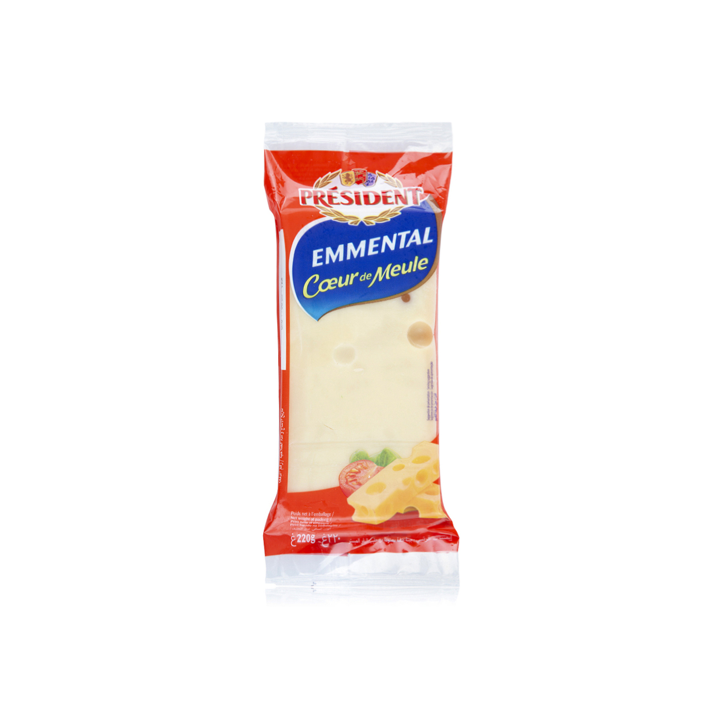 President Emmental Block 220g