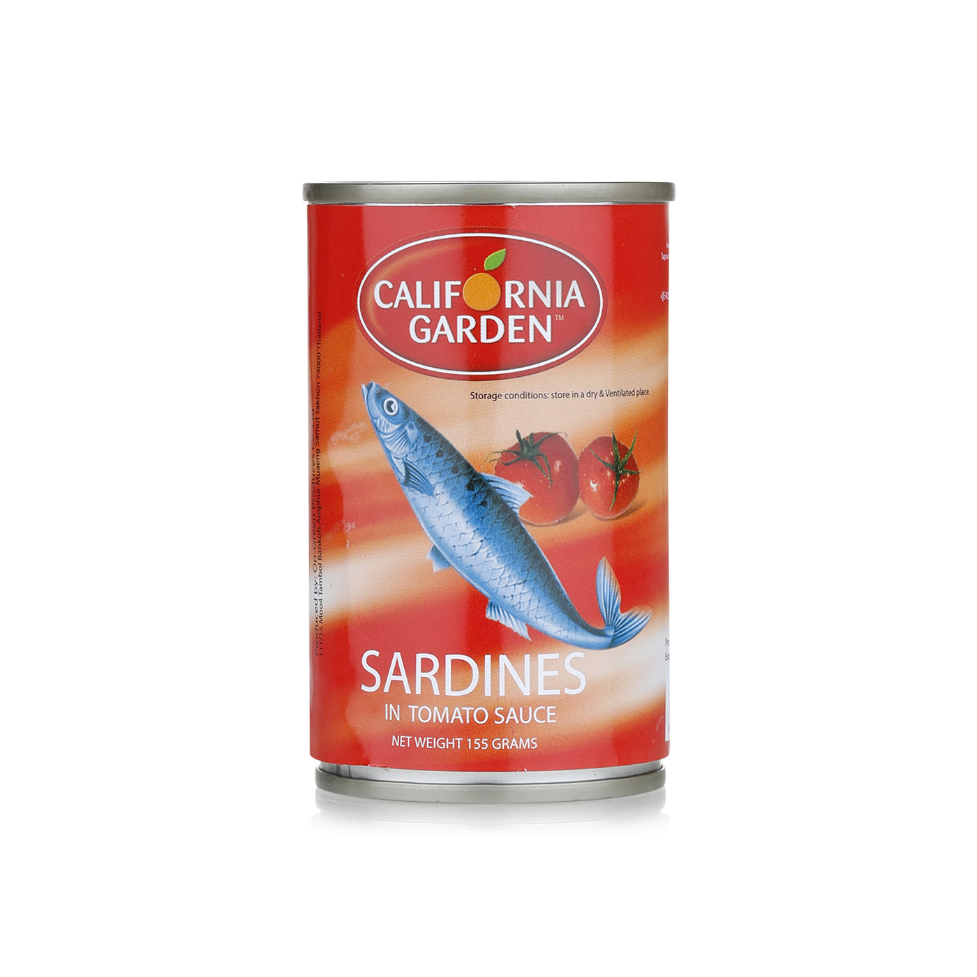 California Garden Sardines in Tomato Sauce 155g