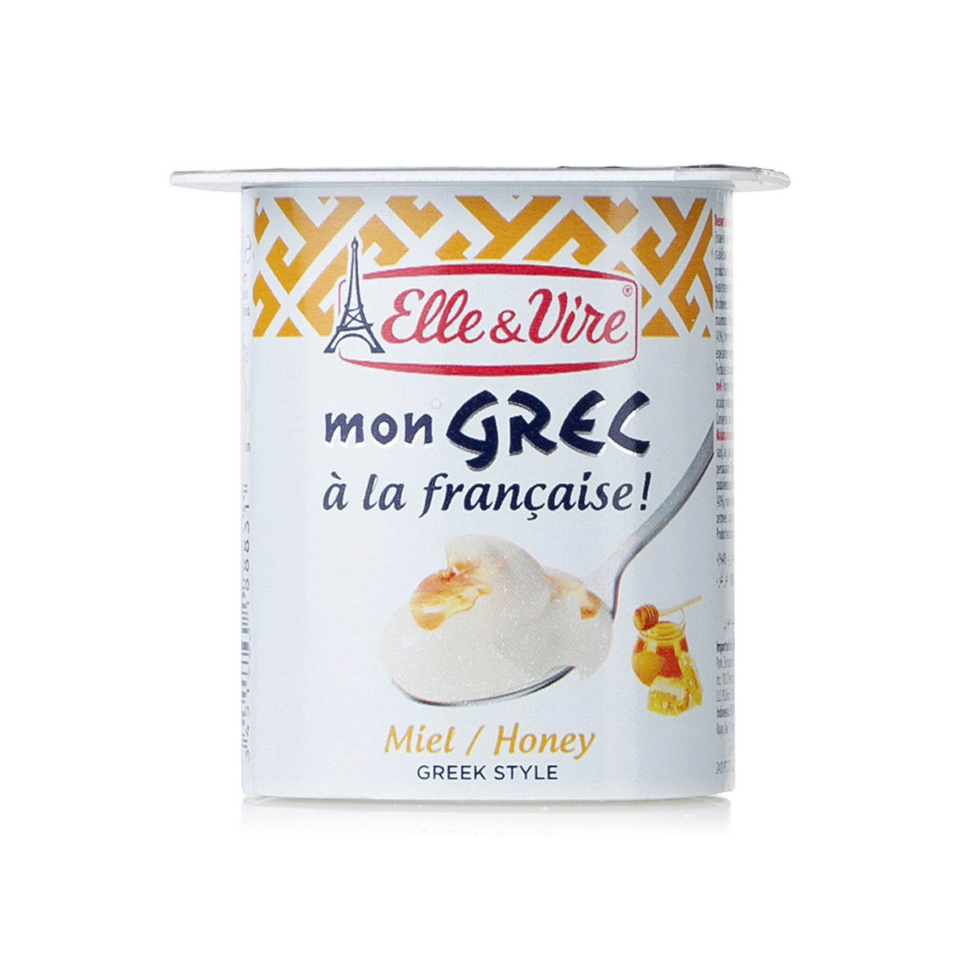 Elle and Vire Greek Yoghurt with Honey 125g