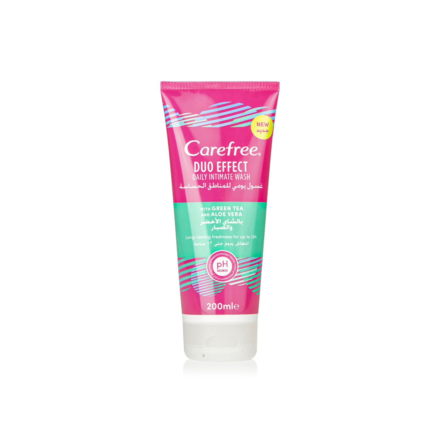 Carefree Intimate Wash Green Tea and Aloe 200ml