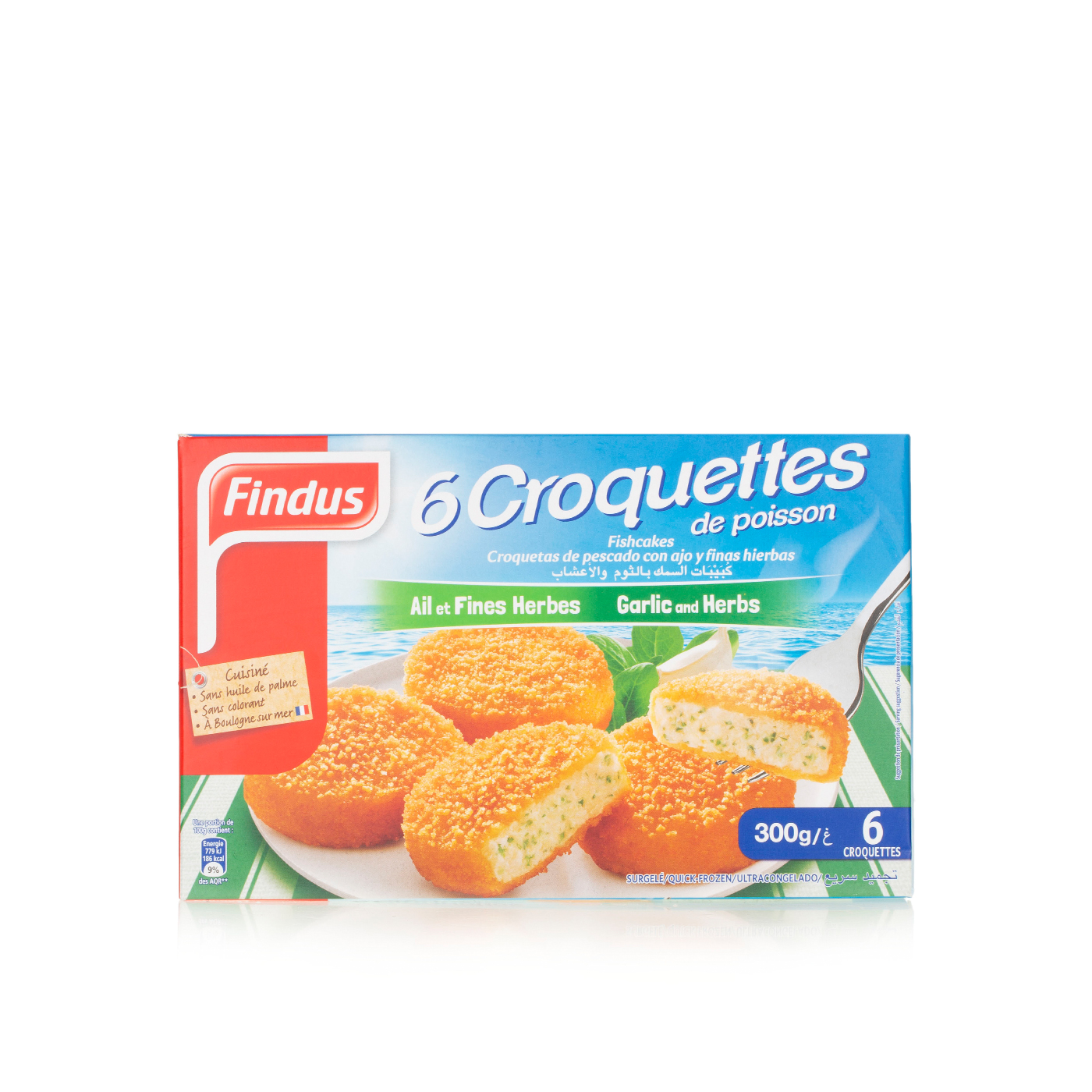 Findus Frozen Fish Cakes With Garlic & Herbs 300G