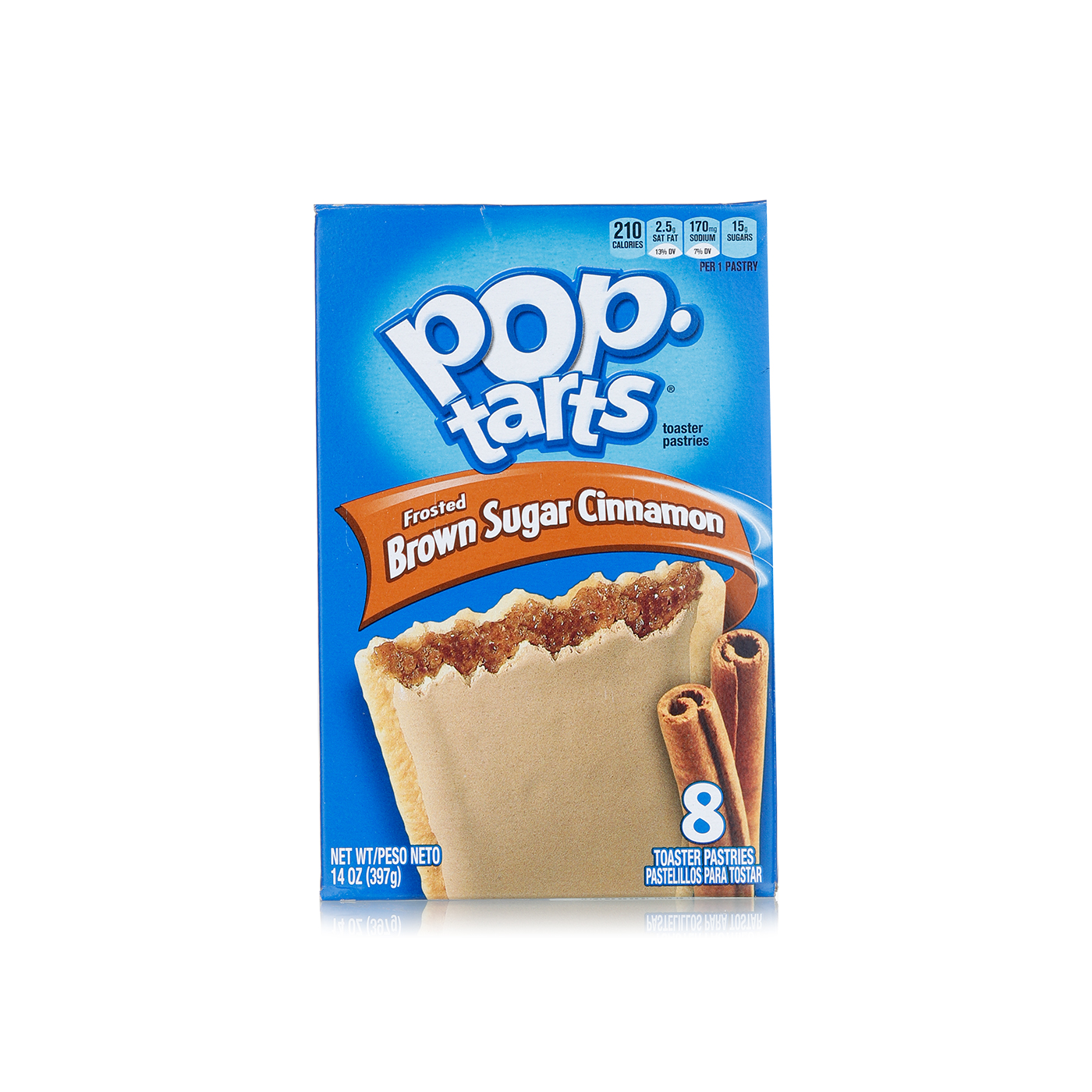 Kellogg's Pop Tarts Brown Sugar Cinnamon 397g