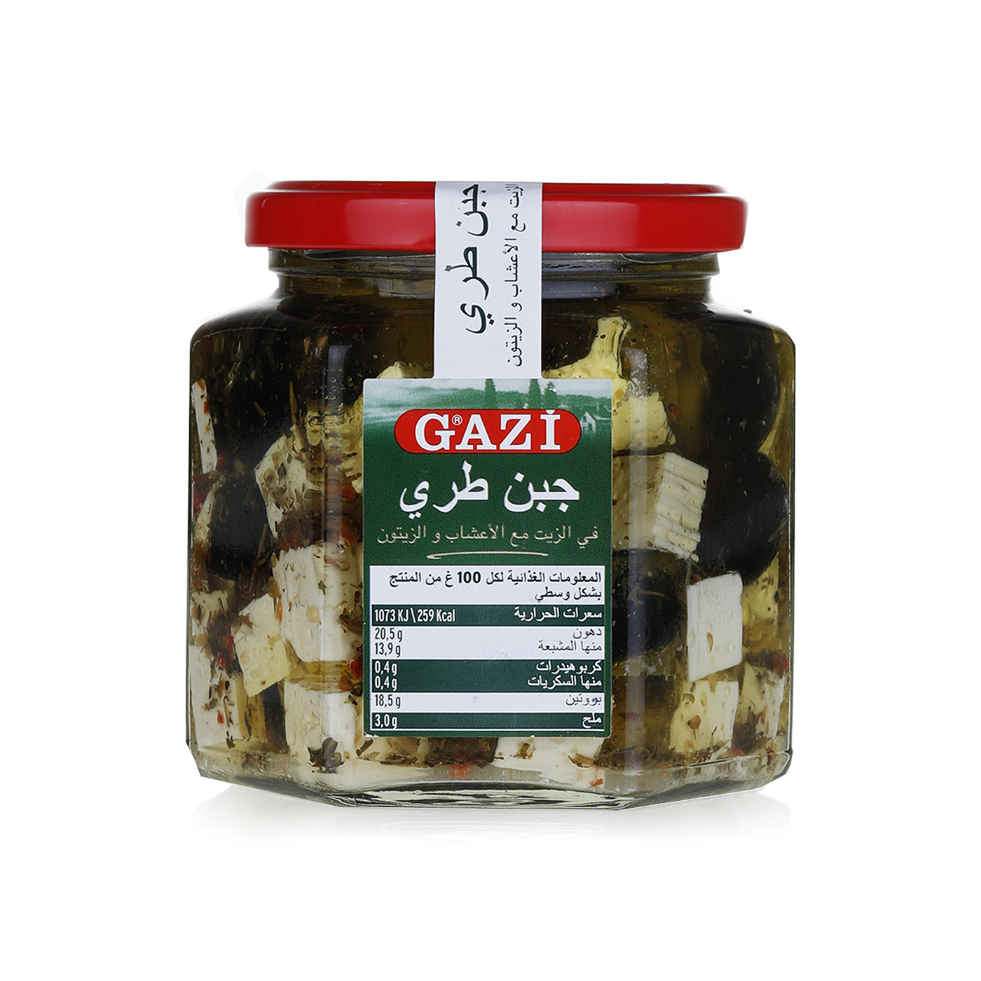 Gazi Cheese with Herbs and Olives 200g