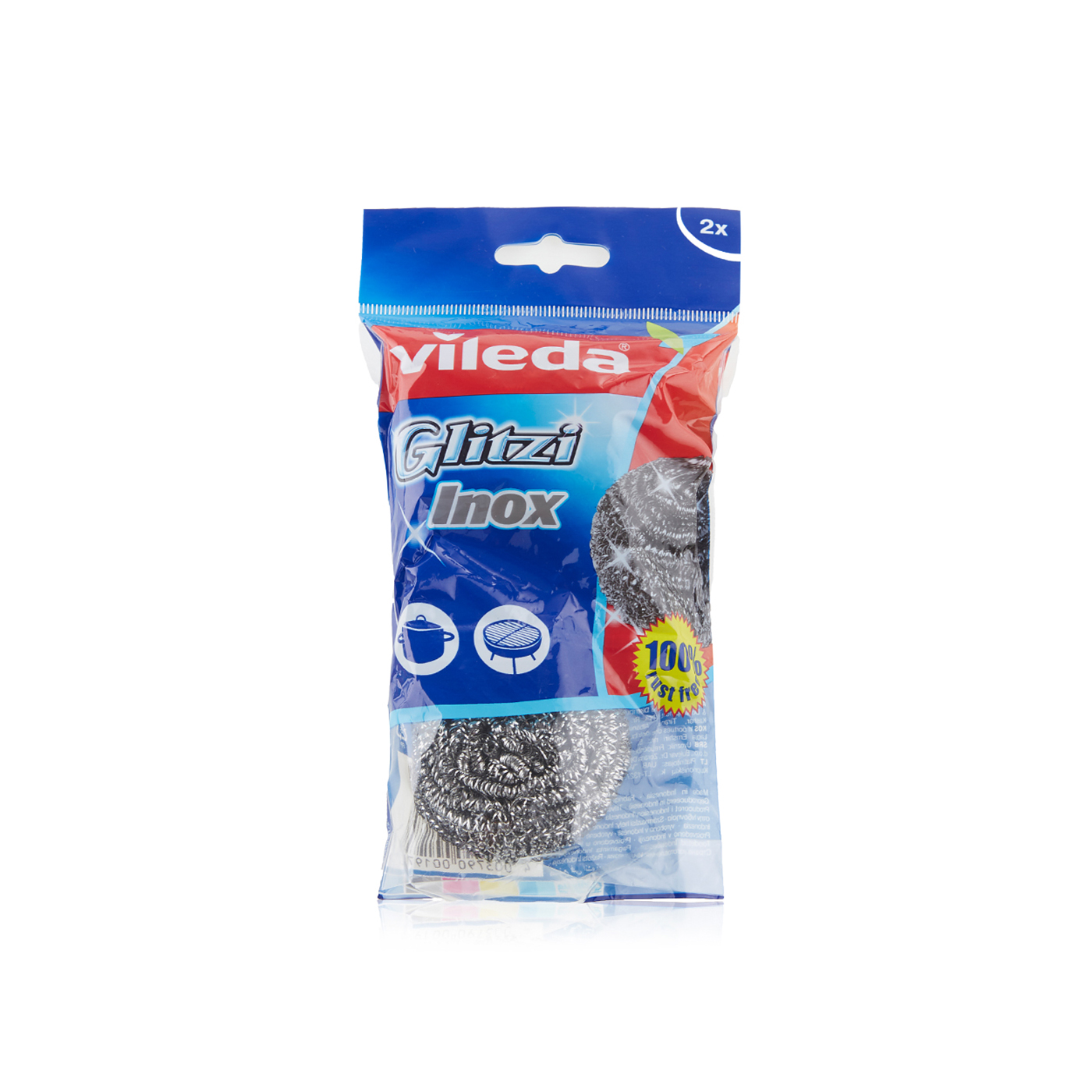 Vileda Steel Wool Spiral Scourers