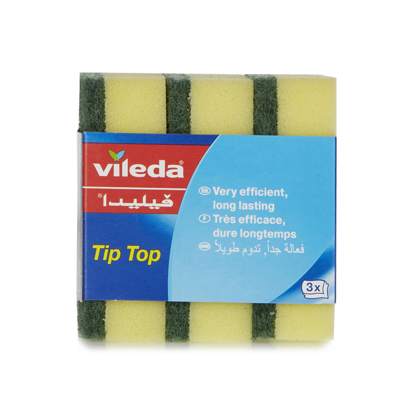 Vileda Scourer Tip Top Trio x 3
